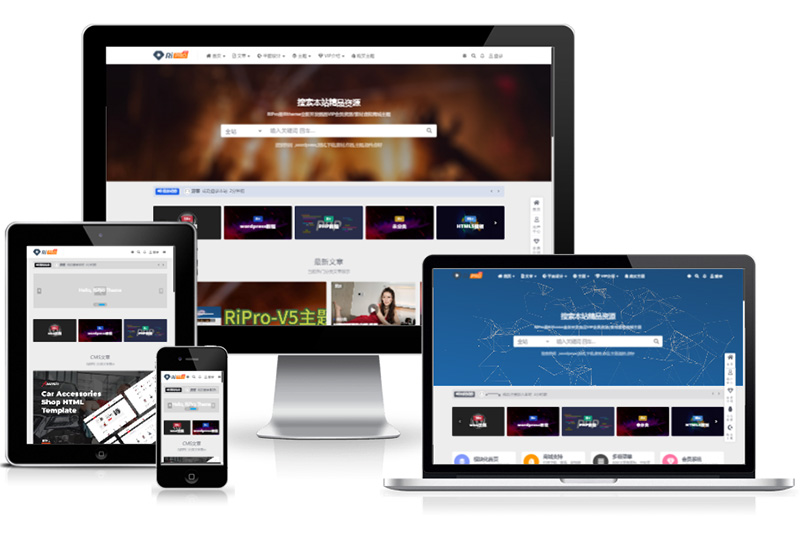 最新RiPro V5主题破解版RiPro-V5 6.4.0开心版源码WordPress主题去授权版 虚拟资源站首选主题 - 宋马社区