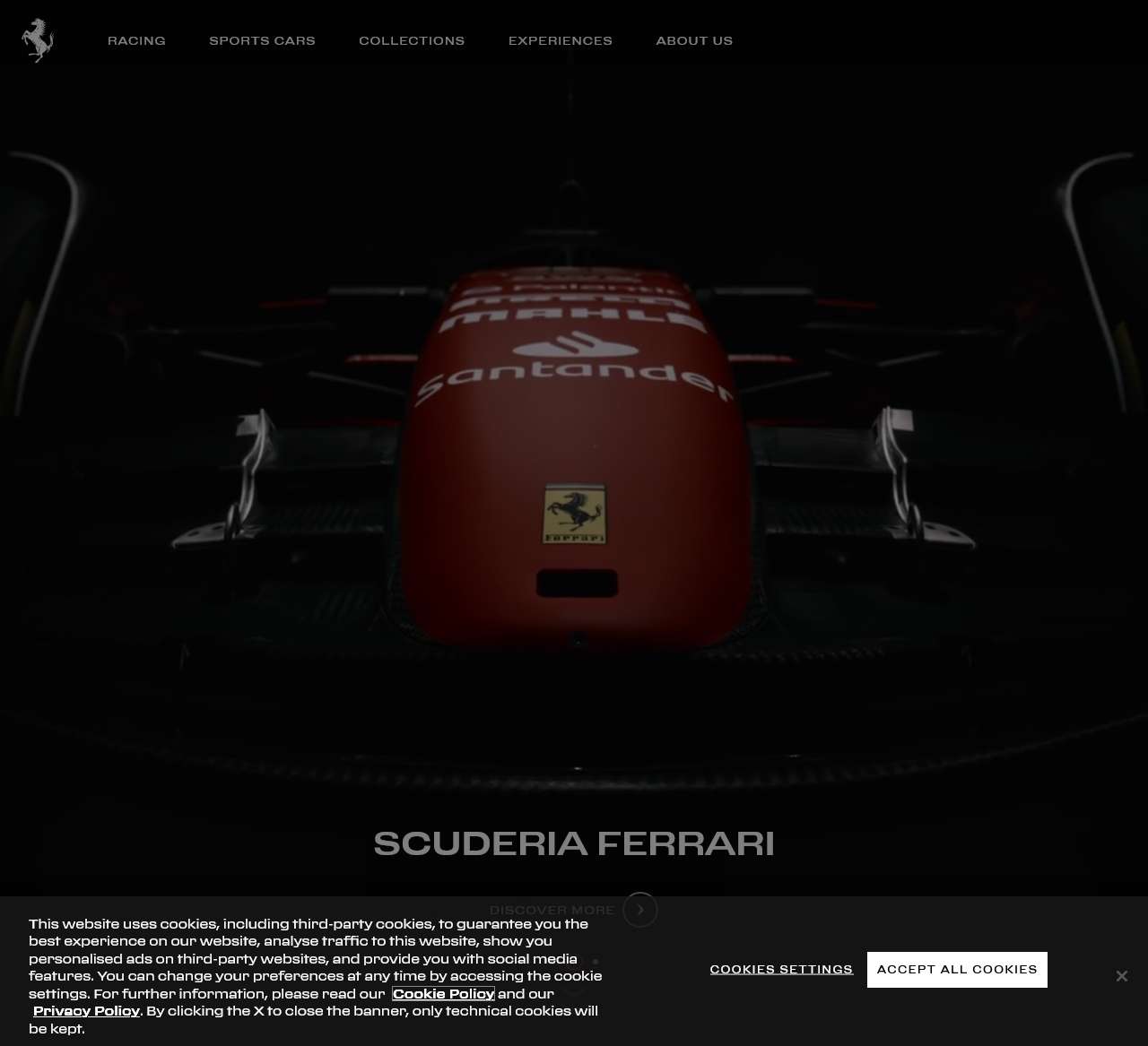 Official Ferrari website