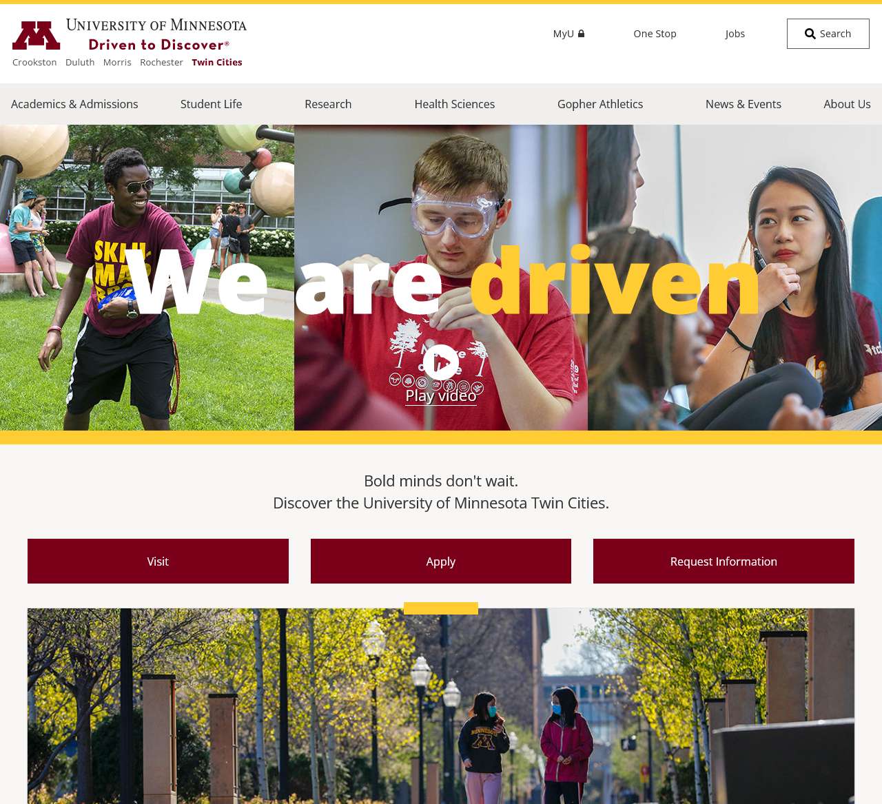 University of Minnesota Twin Cities