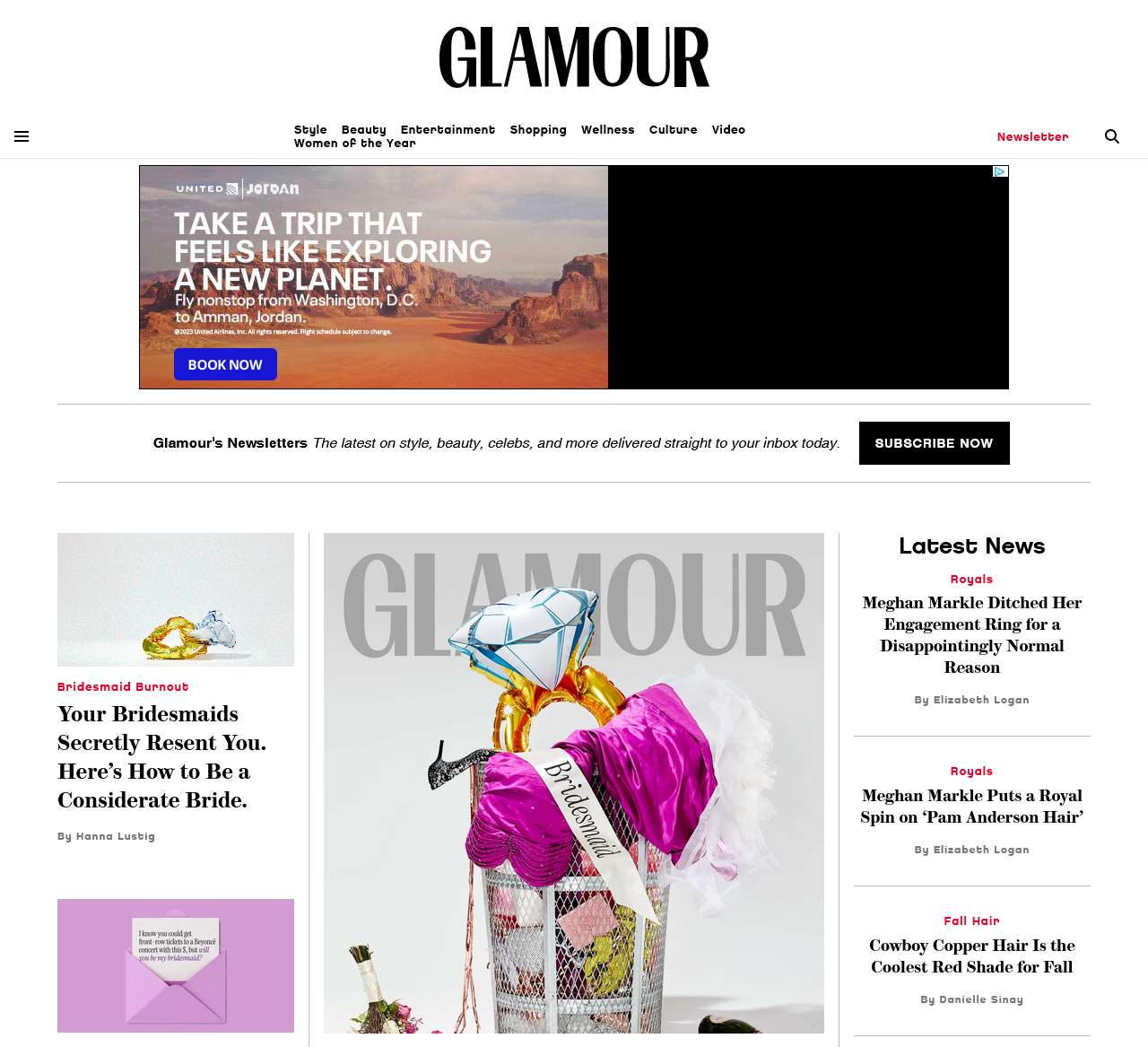 Women's Issues, Politics, Fashion, Beauty, Entertainment News | Glamour
