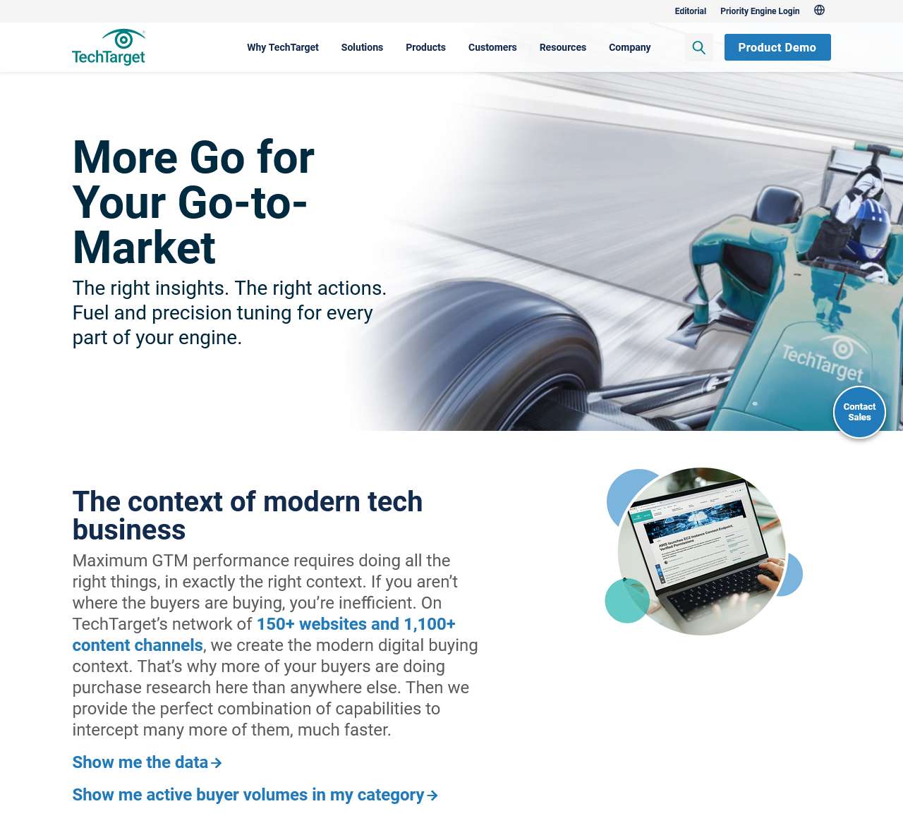 Purchase Intent Data for Enterprise Tech Sales and Marketing | TechTarget