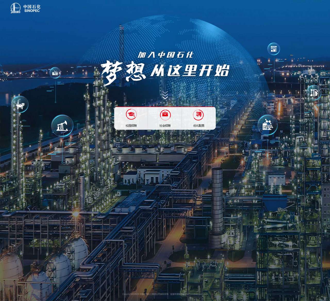 中国石化招聘网站