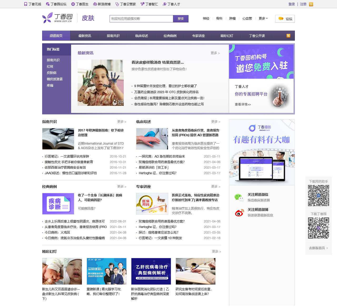 皮肤 - 丁香园
