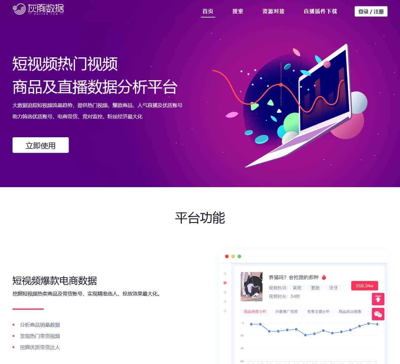 灰豚数据-抖音电商与直播数据分析平台