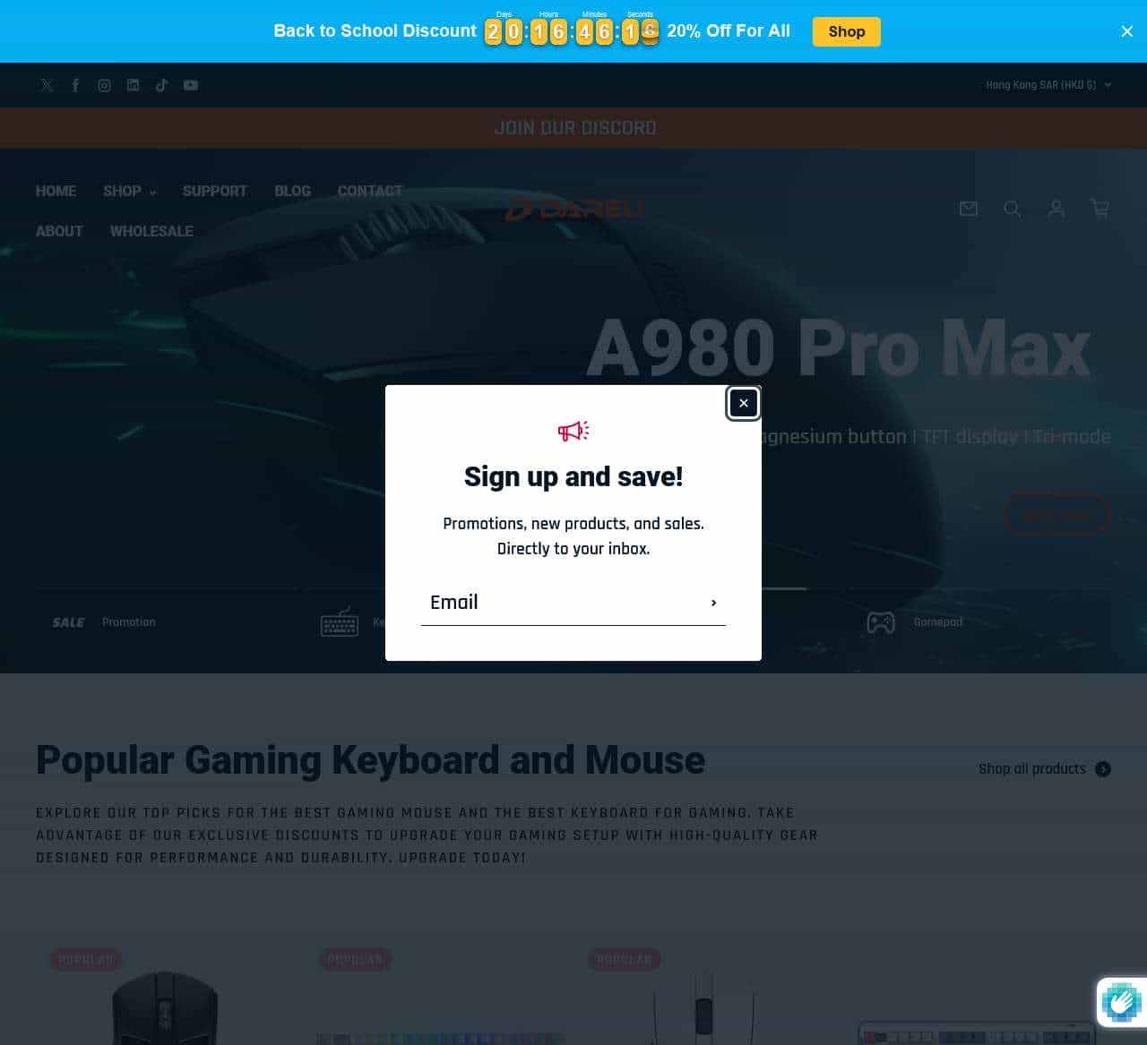 Best Gaming Mouse and Keyboard Choices | Dareu Official Store