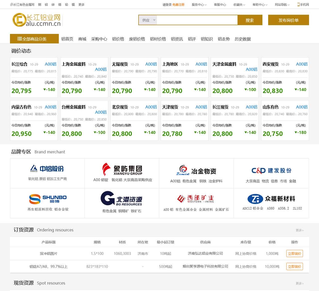 长江铝业网