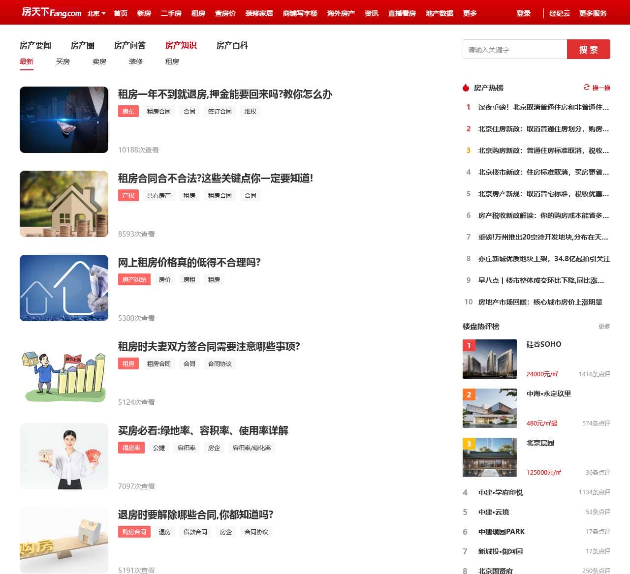 房天下知识—专业、实用的房产知识平台