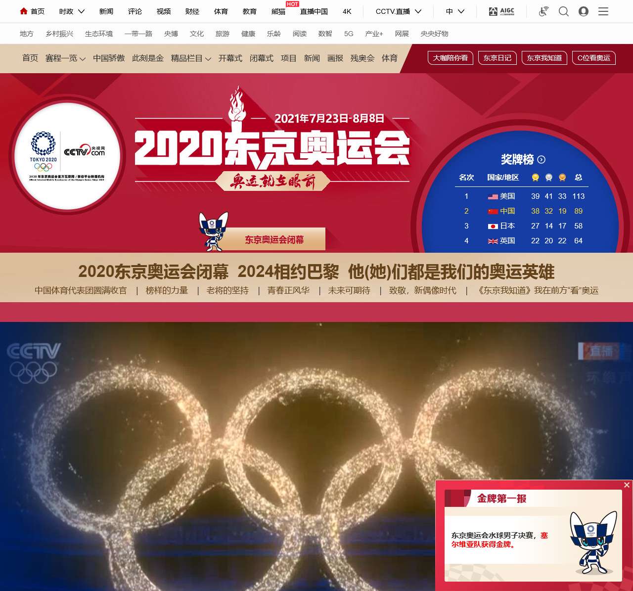 2020东京奥运会