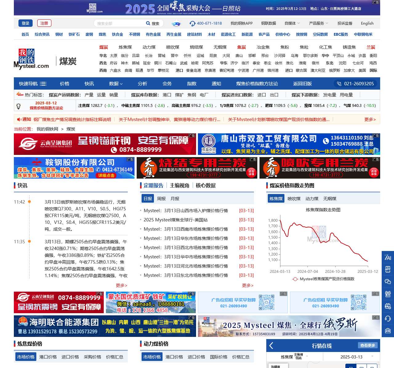 煤炭价格