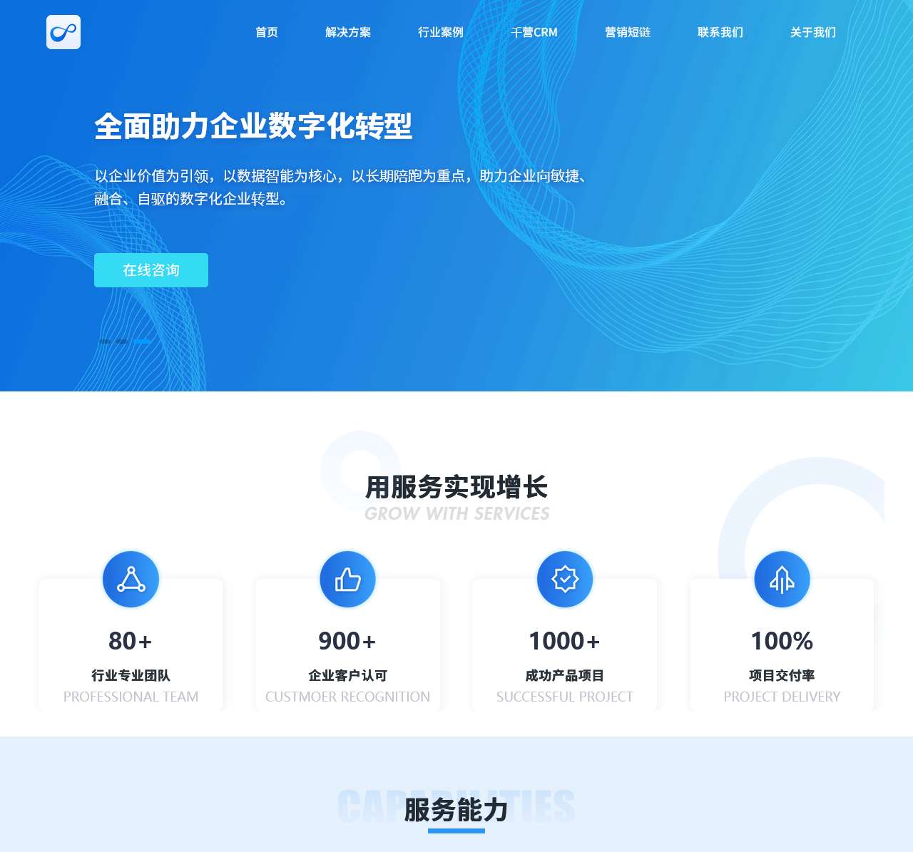 领先的企业级软件研发服务商