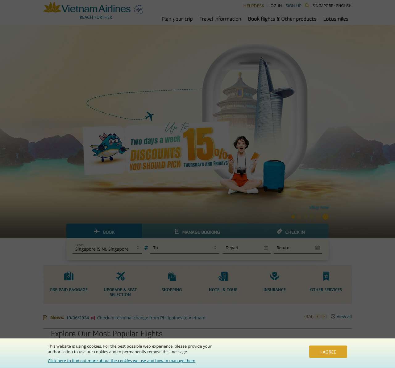 Vietnam Airlines | Reach Further | Official website